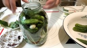 Засолка огурцов