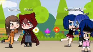 Клип Леди Баг и Супер Кот (гача лайф)