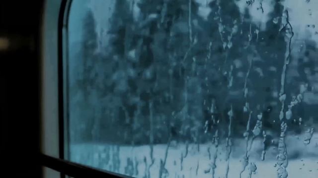 Relaxing Train Sounds and Blizzard Howling смотреть онлайн