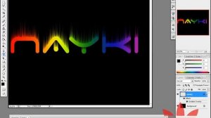 Ефект на плавно изчезване и появяване на текс с Photoshop