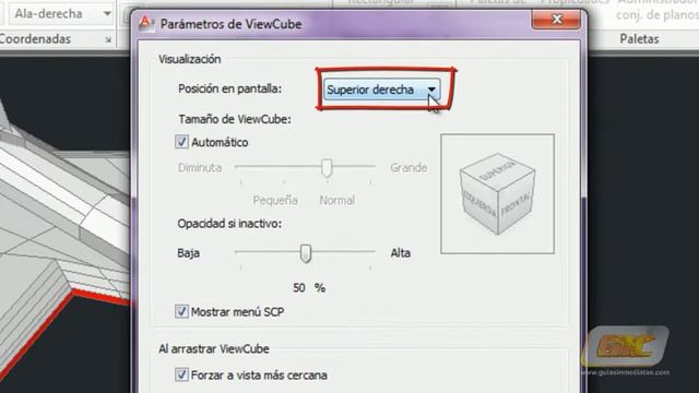 35.2-b Autocad 2013. Visualización en 3D. смотреть онлайн