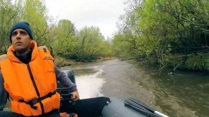 Тестирование тоннельной ПВХ лодки СТРИЖ JET 420 под водометом YAMAHA 30, г Красноярск