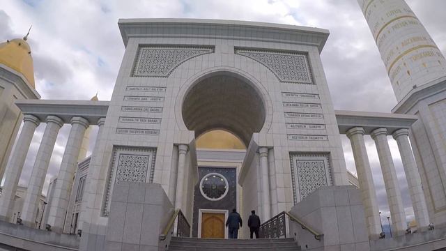 🇹🇲 Turkmenbashi Ruhy Mosque is the largest single-domed mosque in the world, Gypjak, Turkmenistan 🇹 смотреть онлайн