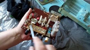 Трехпрограмный приемник Электроника ПТ 209. Разборка
