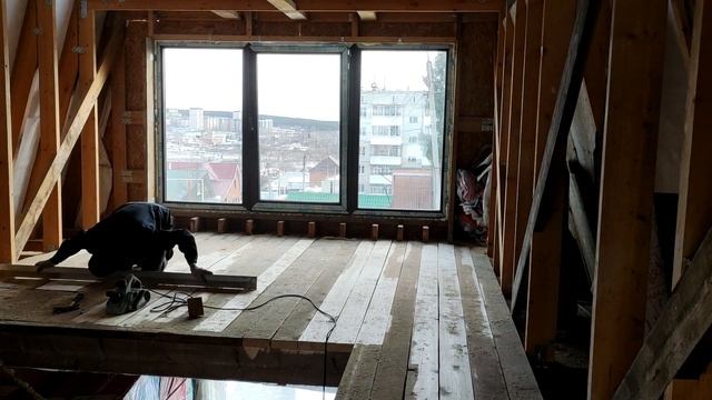 Чистовой пол из ДСП (Часть 3 заключительная) смотреть онлайн