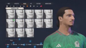 FIFA 23 Pro Clubs | Zlatan Ibrahimovic Face Tutorial