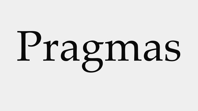 How to Pronounce Pragmas смотреть онлайн