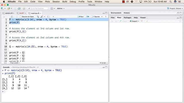 R Programming - Matrices смотреть онлайн