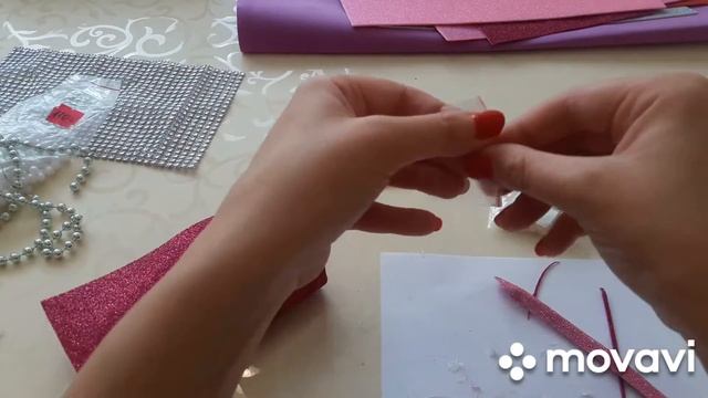 Поделка из фоамирана#сумочка
