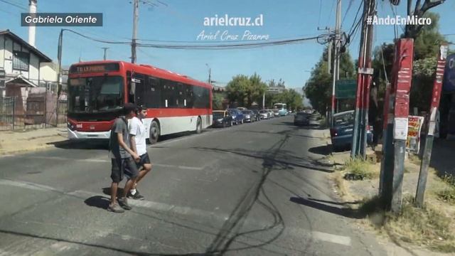 Viaje Bus F24 Santiago en bus eléctrico Foton U10 SPRW86 | Ando en Micro смотреть онлайн