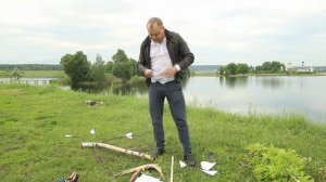 Тест Ножа из Х12МФ - твердость 61-60 HRC от Ножевой Мастерской Сковородихина