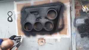 Нанесение раптора на дверные карты