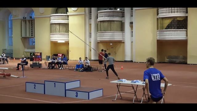 Прыжок с шестом - юноши (18.12.2021, Зимний стадион). смотреть онлайн
