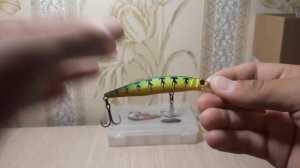 Видеообзор воблера FishyCat at Libyca 75SP по заказу с fmagazin