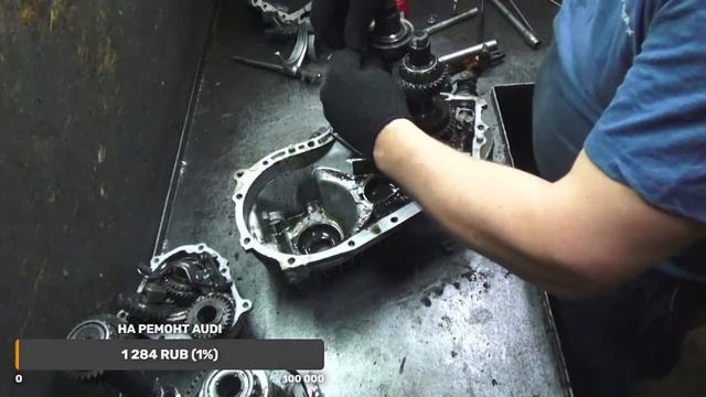 Мицубиси Галант. Ремонт коробки смотреть онлайн