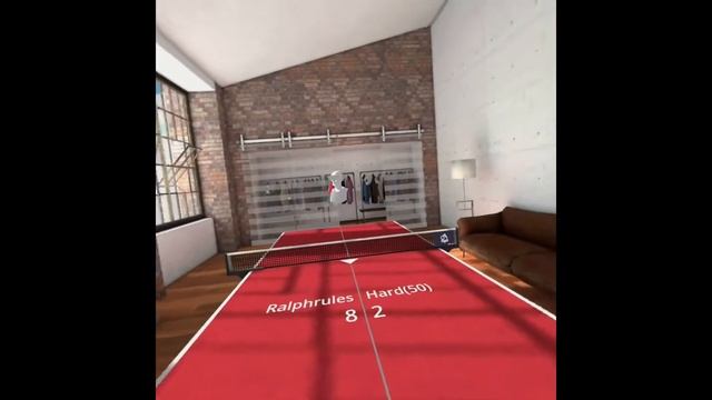 Table Tennis VR Gameplay! Quest : Eleven Table Tennis смотреть онлайн