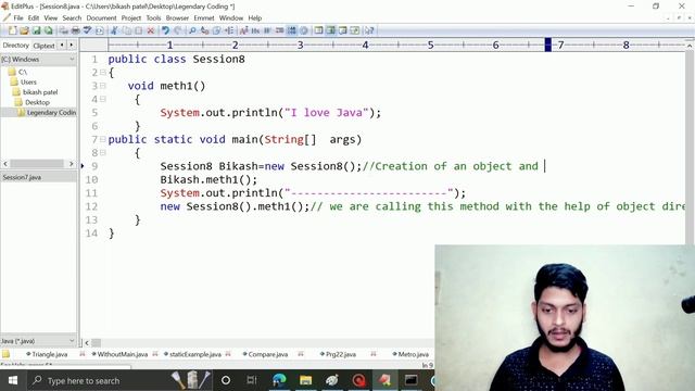 Is it mandatory to save a java file name as same as class name ? || Session-8 || Java full course смотреть онлайн
