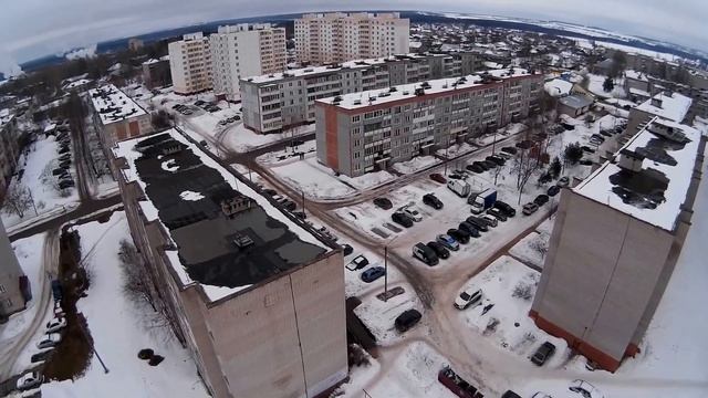 Аэросъемка Нововятск ул. Кирова смотреть онлайн