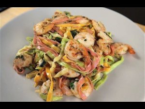 Паста с Креветками с соусом | Вкусный и простой рецепт