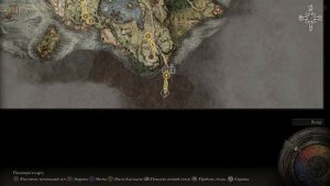 КАРТА ПЛАЧУЩИЙ ПОЛУОСТРОВ ELDEN RING