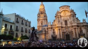 4K | La Virgen de la Fuensanta por Cardenal Belluga y Entrada en la Catedral | Murcia 2022