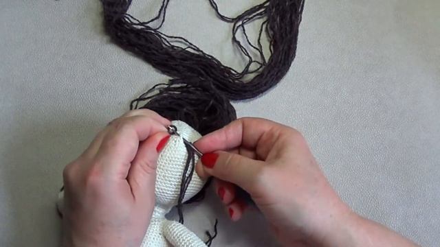 Мастер-класс крепим волосы для куклы смотреть онлайн