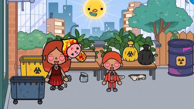 Бедная Мама Удочерила Радужную ?, Золотую ⭐️ и Алмазную ? Девочек | Toca Life World смотреть онлайн