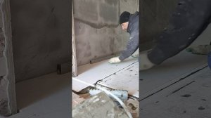 Облегченный пол из ГВЛ под плитку