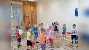 Флаг наш прекрасен МАДОУ Винзилинский дет сад Малышок, корпус Радуга, август, 2020