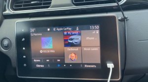 Обзор навигации Renault Arkana (Рено Аркана) + навигация в Apple CarPlay