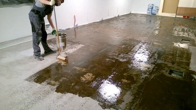 2. Грунтование бетонного основания смотреть онлайн