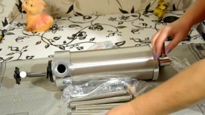 Колбасный шприц. Распаковка и обзор.