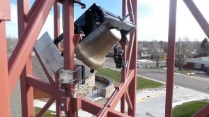 Automatic electric church bell ringing