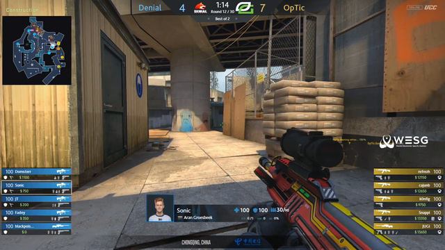 (RU) WESG Grand Final | Denial Esports vs Optic Gaming | bo2 | by @Zloba13 & @AlexeyDeq map 1 смотреть онлайн