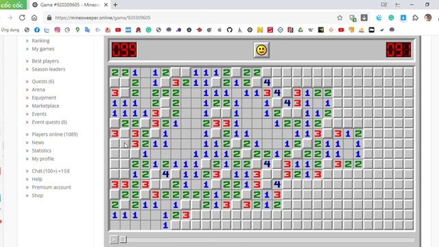 Minesweeper Expert ( No Flags ) #minesweeper смотреть онлайн