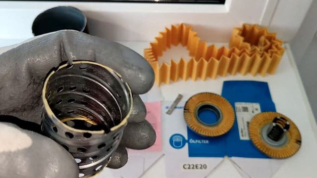 Распил масляного фильтра Zekkert OF-4406 смотреть онлайн