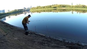 Великолепная рыбалка река Тура Тюмень.