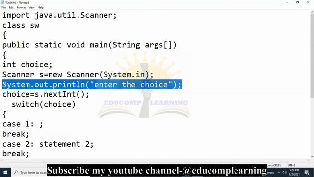 Switch Case in Java - Hindi | Switch Case Statements Part-4 смотреть онлайн