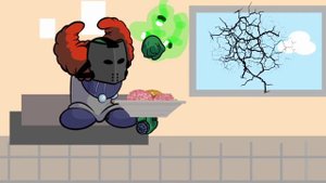 трикки готовит оливье. (DC2 Анимация. от mr.баркульDC2)