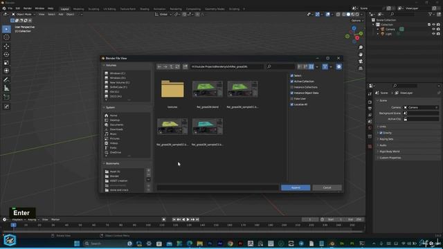 Create Stylized Grass in 1 minute in Blender | Geometry Nodes | Free Addon | Shift 4 Cube смотреть онлайн