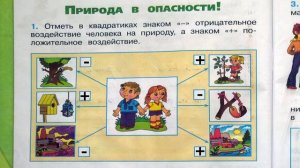 Окружающий мир. Рабочая тетрадь 2 класс 1 часть. ГДЗ стр. 12 №1