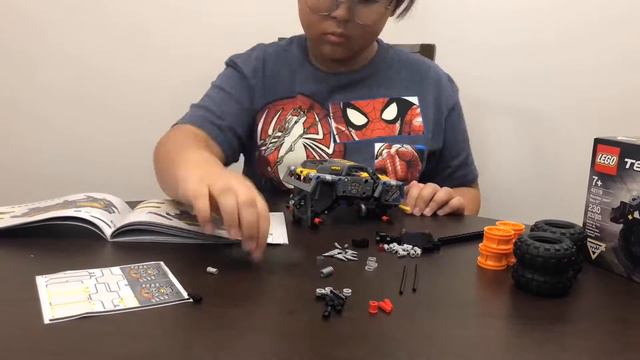 Monster truck Max-D Lego Technic set review (42119) смотреть онлайн