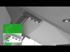 Kesseböhmer - Подъёмный механизм FREEswing - Монтаж