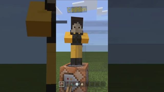 How to Spawn an NPC in Minecraft Bedrock #Shorts