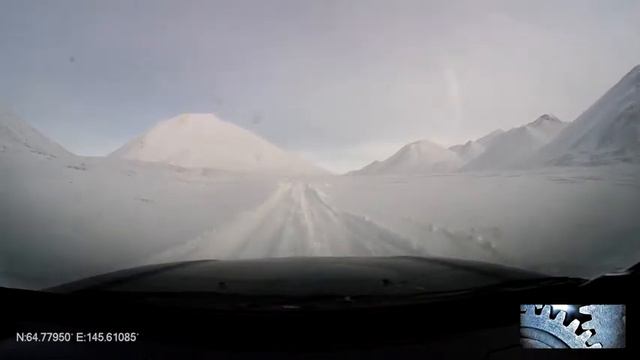 Перевал Антон E145°33'43.75" N64°45'38.13" смотреть онлайн