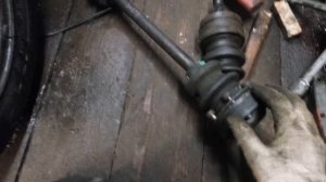 mercedes 190/124 - пара слов про полуось, замена.