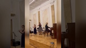 “Старинная французская песенка»дуэт скрипка и флейта Mari&Stefania# #classicalmusic#violin#flute