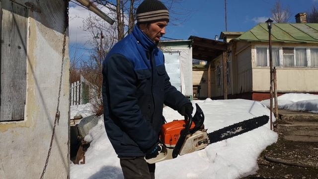 Бензопила штиль 362. Заливает.