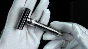 HLS Тайга Титан с Камнями - Русская Т-образная Регулируемая Бритва | HomeLike Shaving