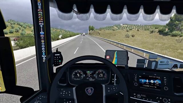 4K | ETS2 1.45 | Promods | Scania S580 V8 | Córdoba ?? ???? - Algeciras ?? смотреть онлайн
